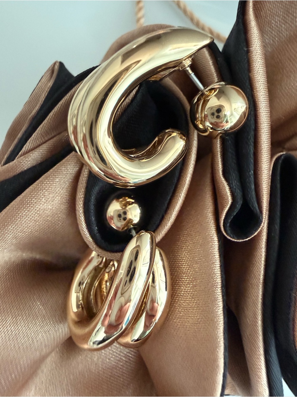 Jenny Bird Florence Earrings in Gold - Picture 2 of 6